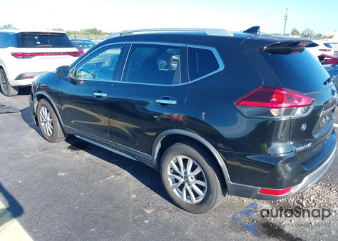 2019 Nissan Rogue Sv из США, поврежденный, VIN KNMAT2MT2KP504068